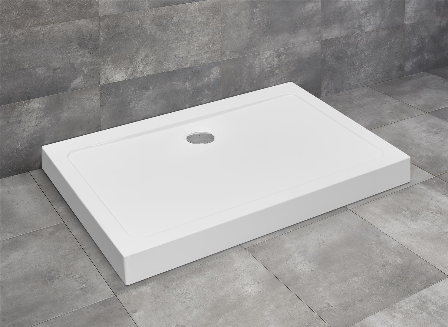 Radaway Doros D Compact brodzik 100x80 cm prostokątny biały SDRD1080-05 - Wysyłka w 24h
