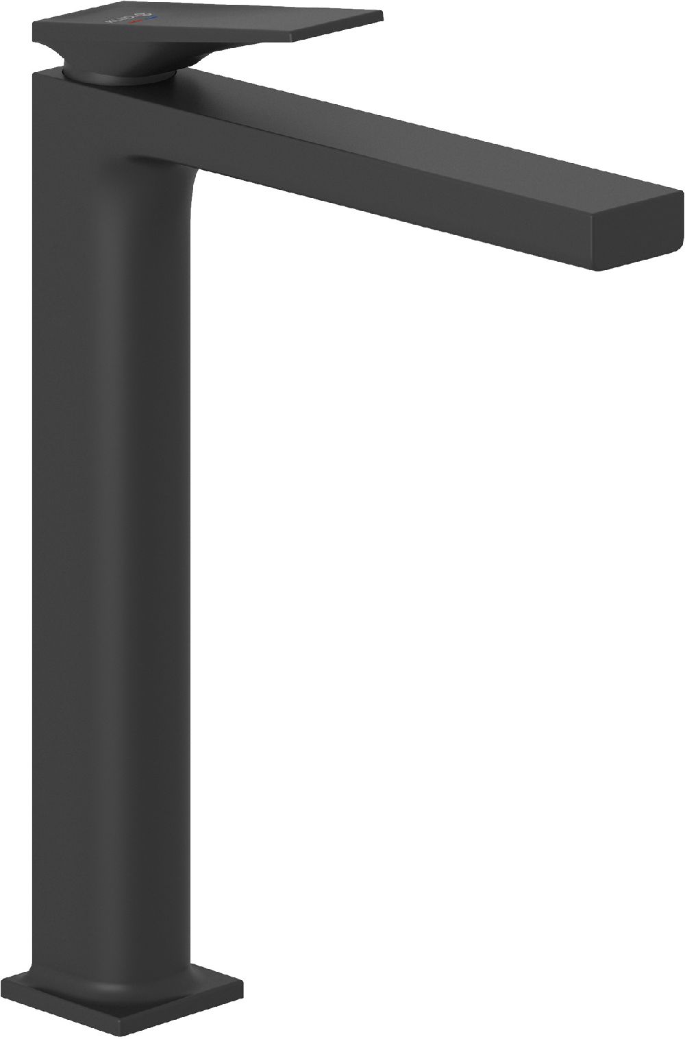 Kludi Decus bateria umywalkowa stojąca czarna 542983975