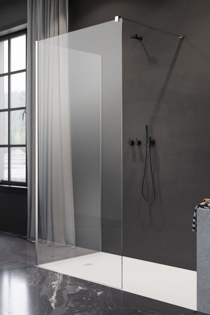 Radaway Modo New IV ścianka prysznicowa walk-in 120 cm chrom połysk/szkło przezroczyste 389624-01-01 - Wysyłka w 24h