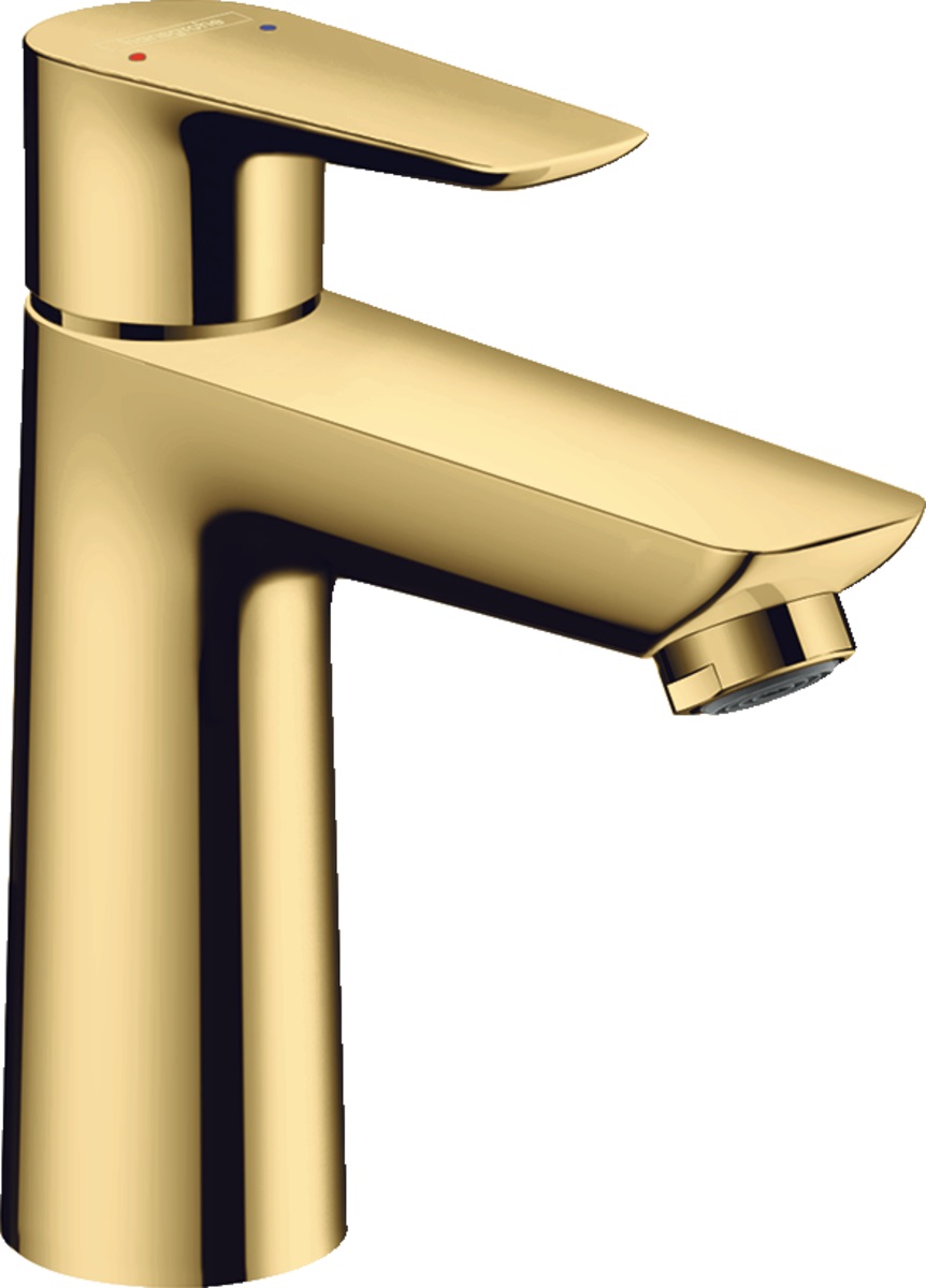 Hansgrohe Talis E bateria umywalkowa stojąca EcoSmart złoty optyczny polerowany 71712990