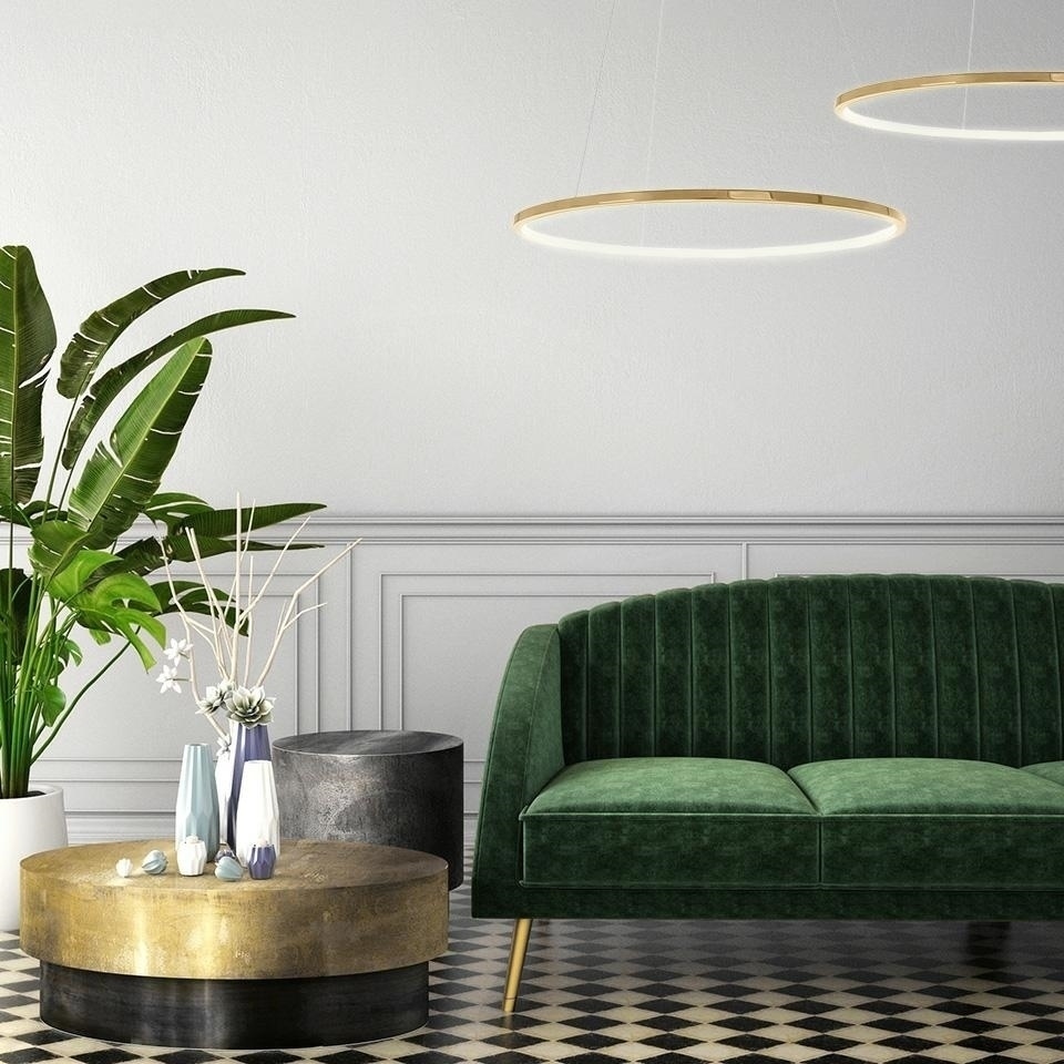 Moosee Ring Slim lampa wisząca 1x28 W złota MSE1501100157 - Wysyłka w 24h