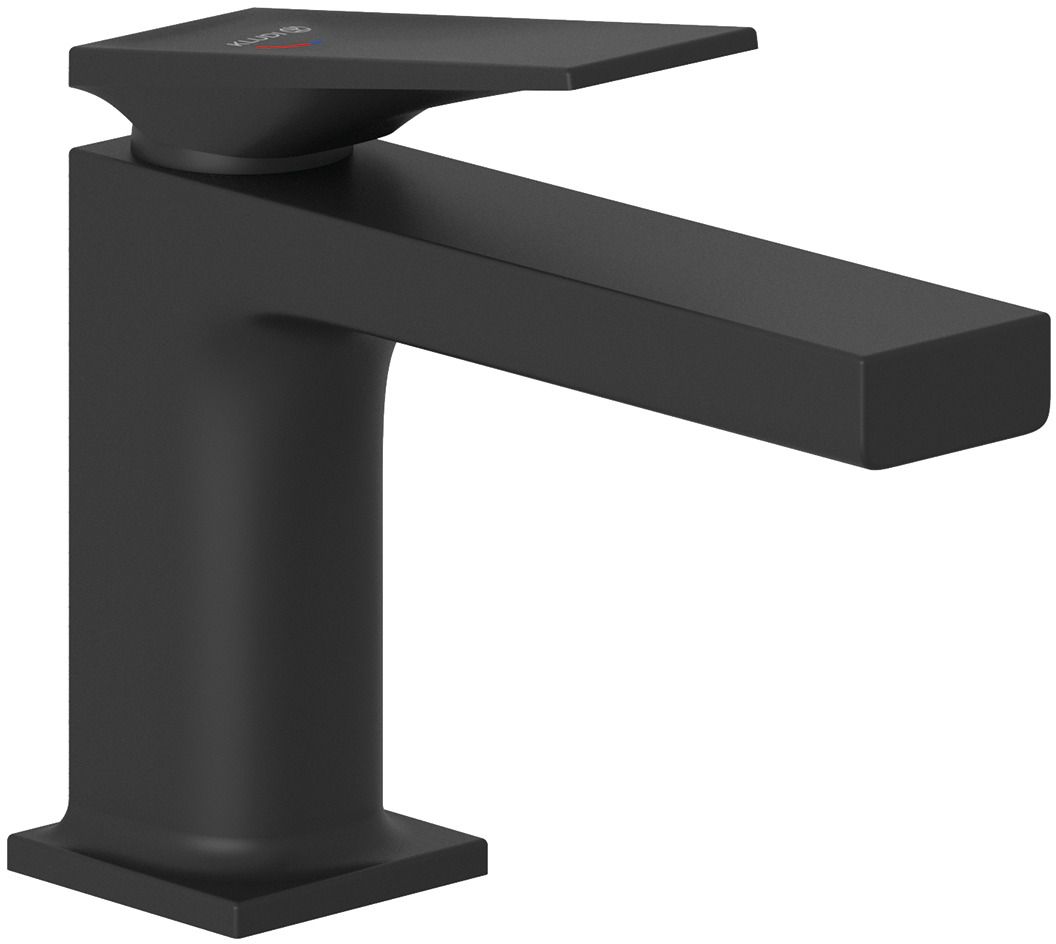 Kludi Decus bateria umywalkowa stojąca czarna 542673975