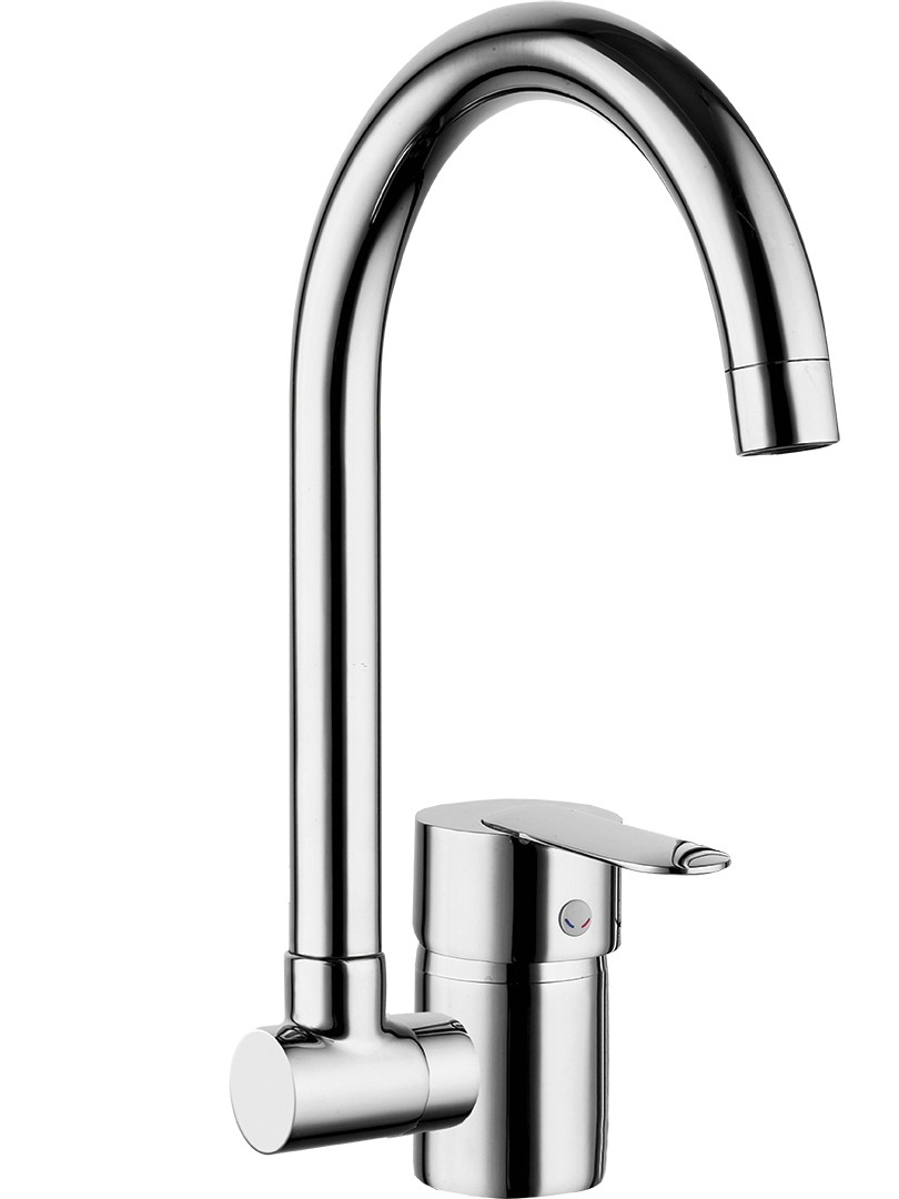 Laveo Lila bateria kuchenna podokienna chrom BLD06LD