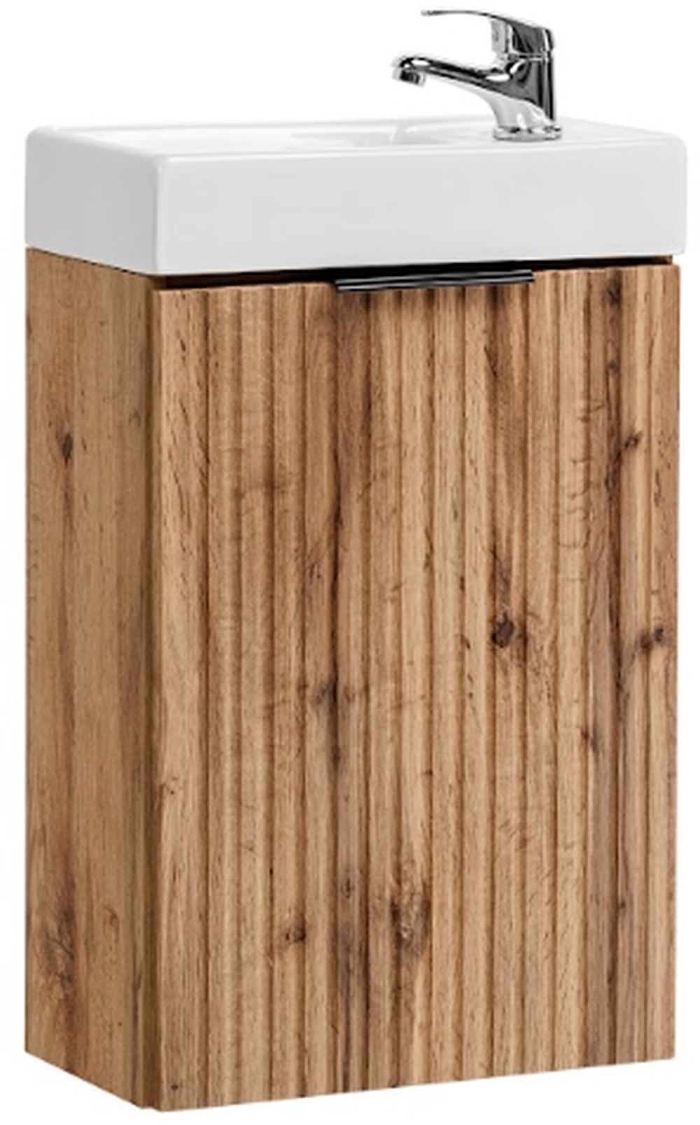 Zestaw Comad Adel Oak umywalka z szafką 40 cm dąb/biały SET -ADO VEDEA 40 CM - Wysyłka w 24h