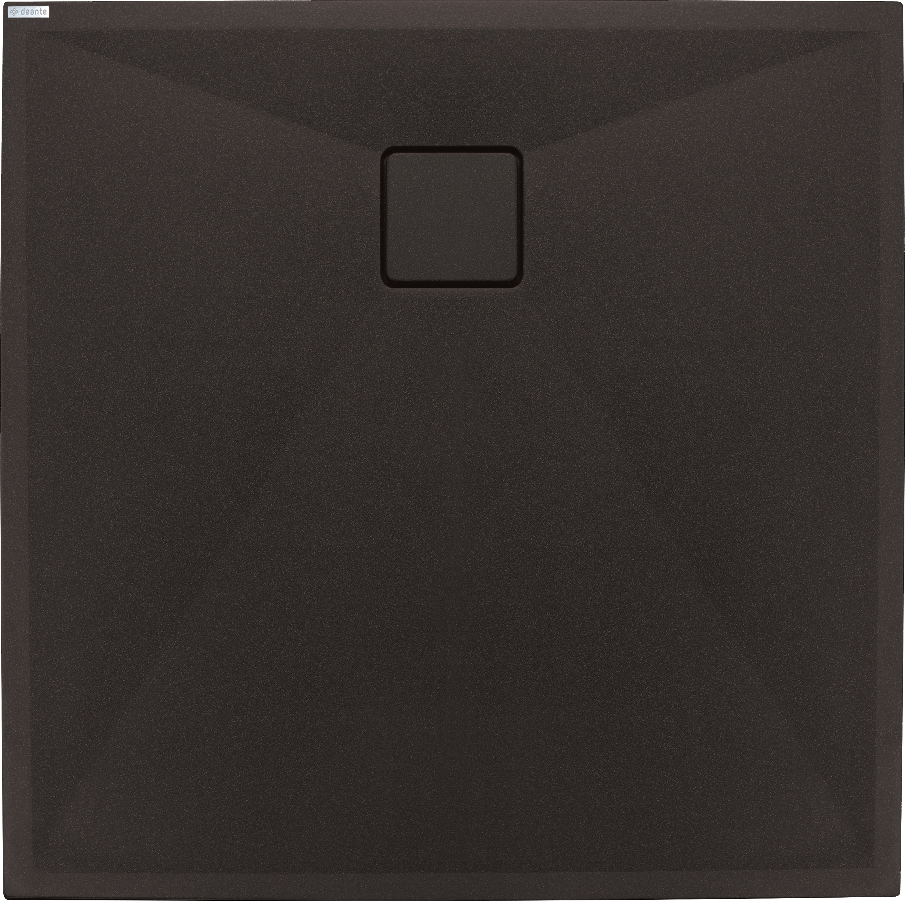 Deante Correo brodzik kwadratowy 80x80 cm czarny KQR_N42B