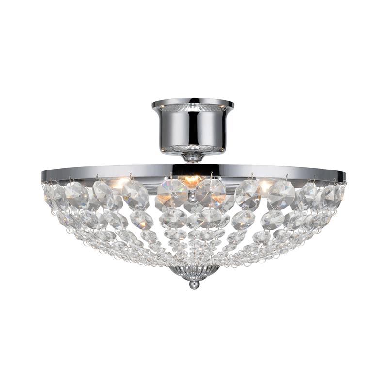 Markslöjd Gränsö lampa podsufitowa 3x40W chrom/mc 105316