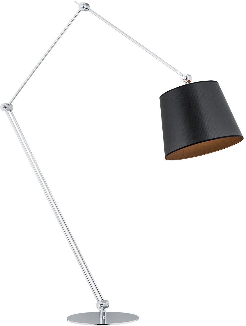 Argon Zakyntos Bis lampa stojąca 1x15W czarny/chrom 3952