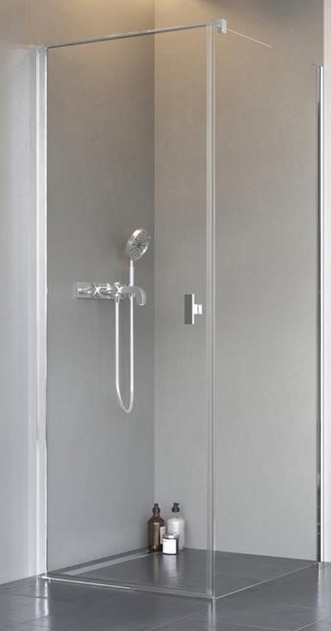 Radaway Nes KDJ I drzwi prysznicowe 80 cm lewe chrom/szkło przezroczyste 10022080-01-01L - Wysyłka w 24h