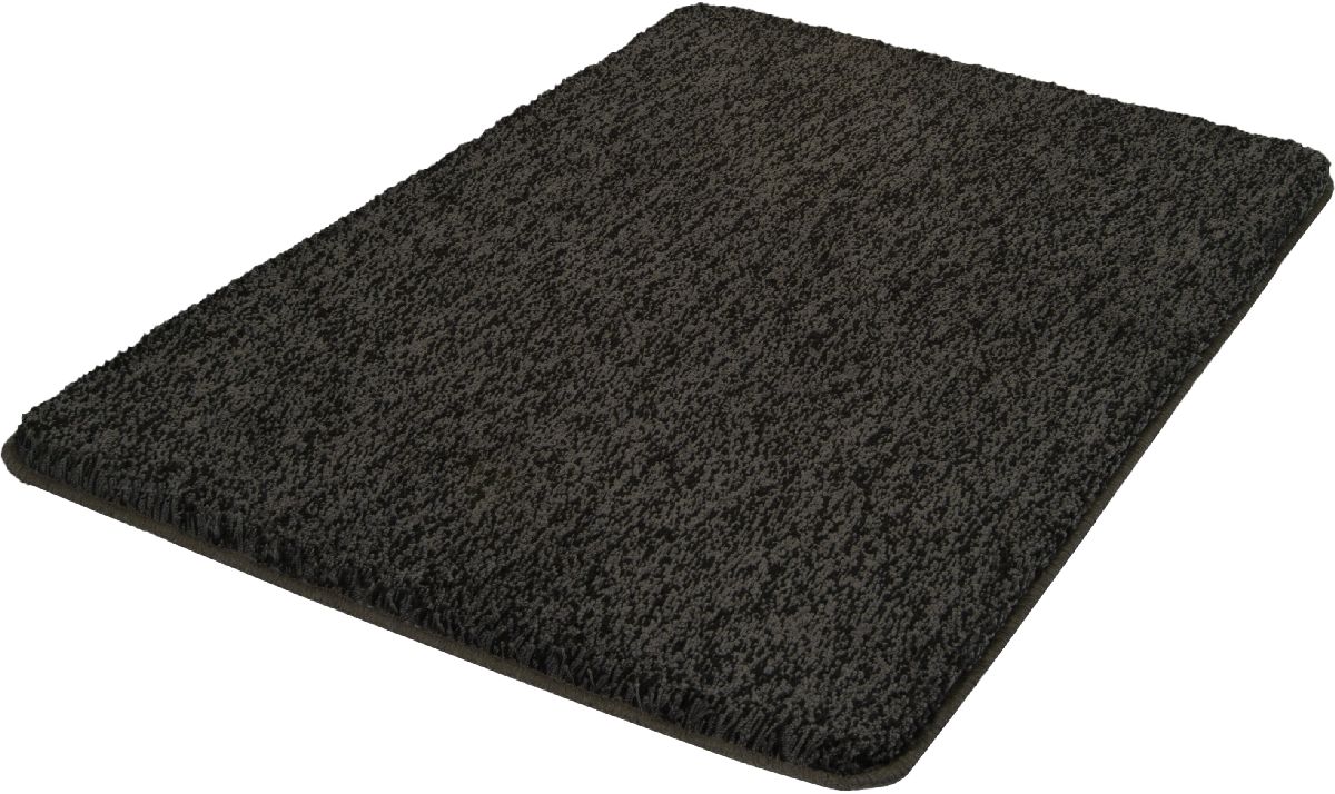Kleine Wolke Seattle dywanik łazienkowy 90x60 cm poliester Slate Grey 4071905519