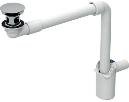 Geberit syfon do umywalki butelkowy chrom 152.091.21.1