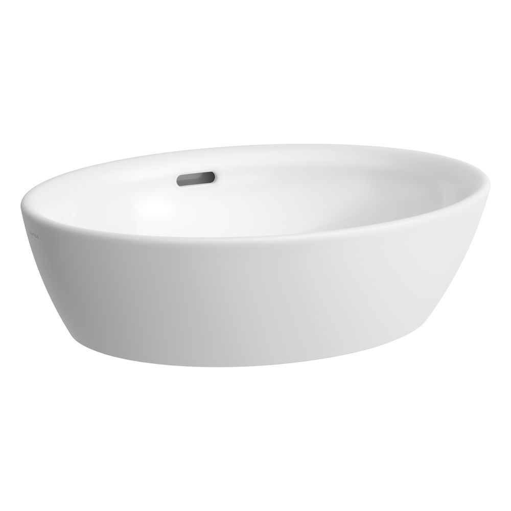Laufen Pro B umywalka 52x39 cm owalna nablatowa biała H8129640001091