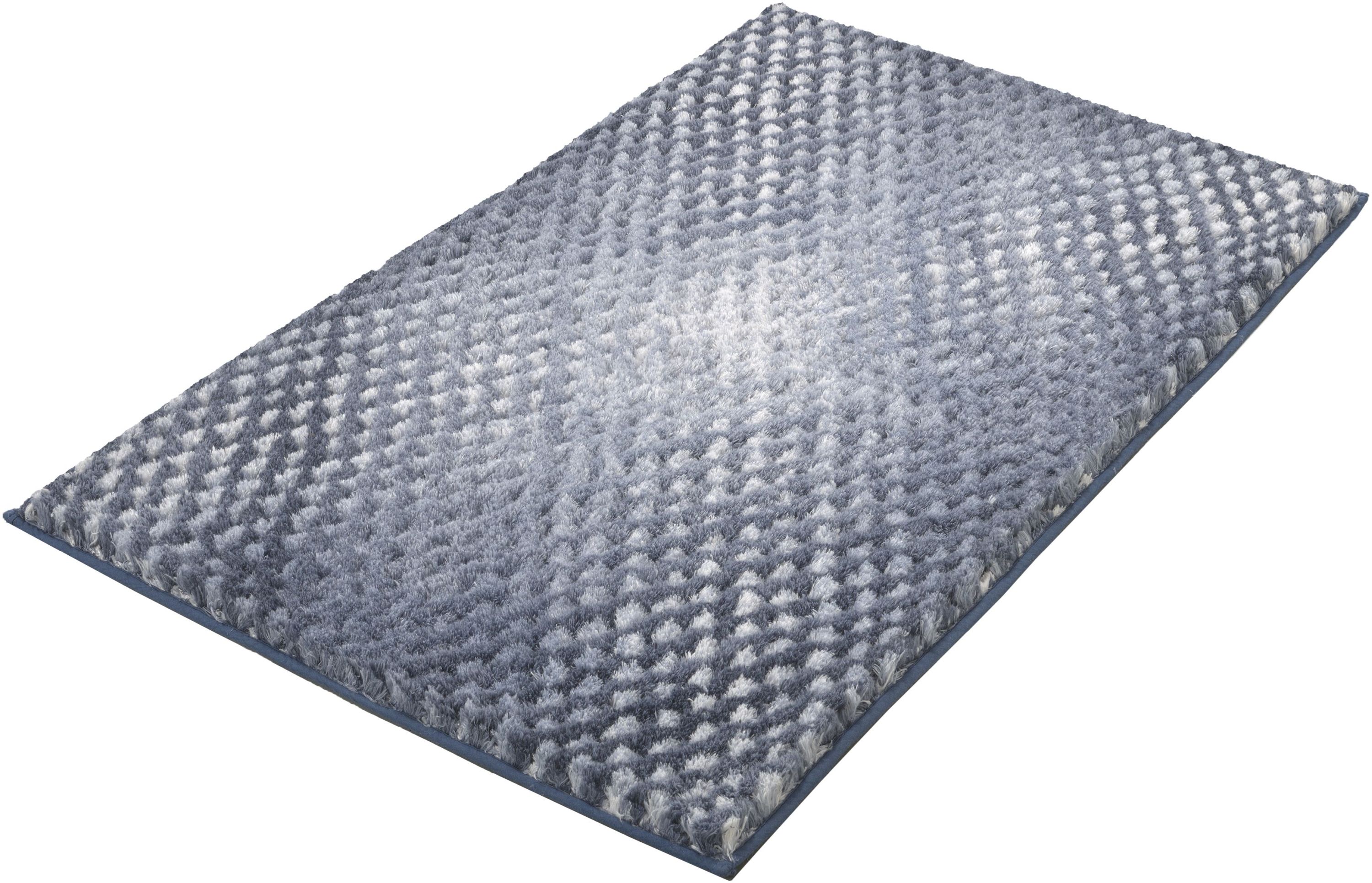 Kleine Wolke Cory dywanik łazienkowy 100x60 cm prostokątny niebieski Navy 9121750360
