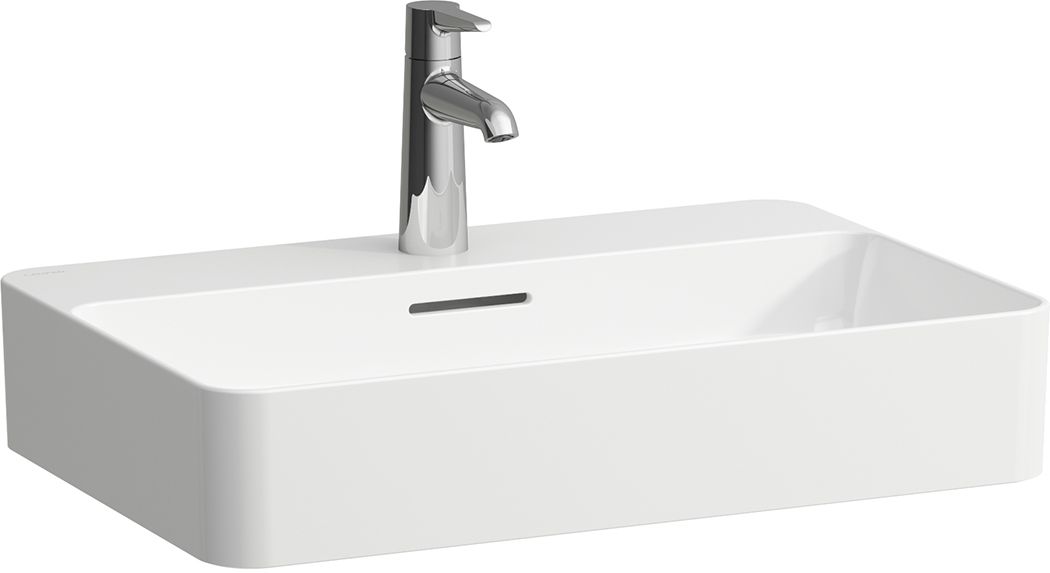 Laufen Val umywalka 60x40 cm prostokątna nablatowa biała H8122854001041