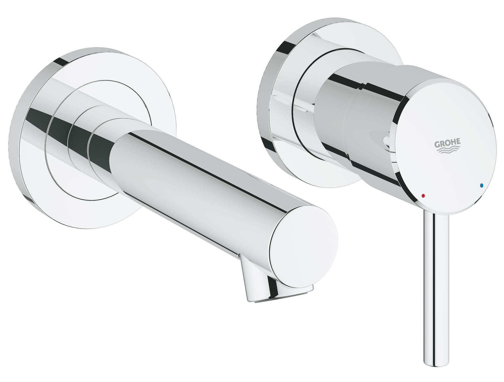 Grohe Concetto bateria umywalkowa podtynkowa 2-otworowa chrom 19575001 - Wysyłka w 24h