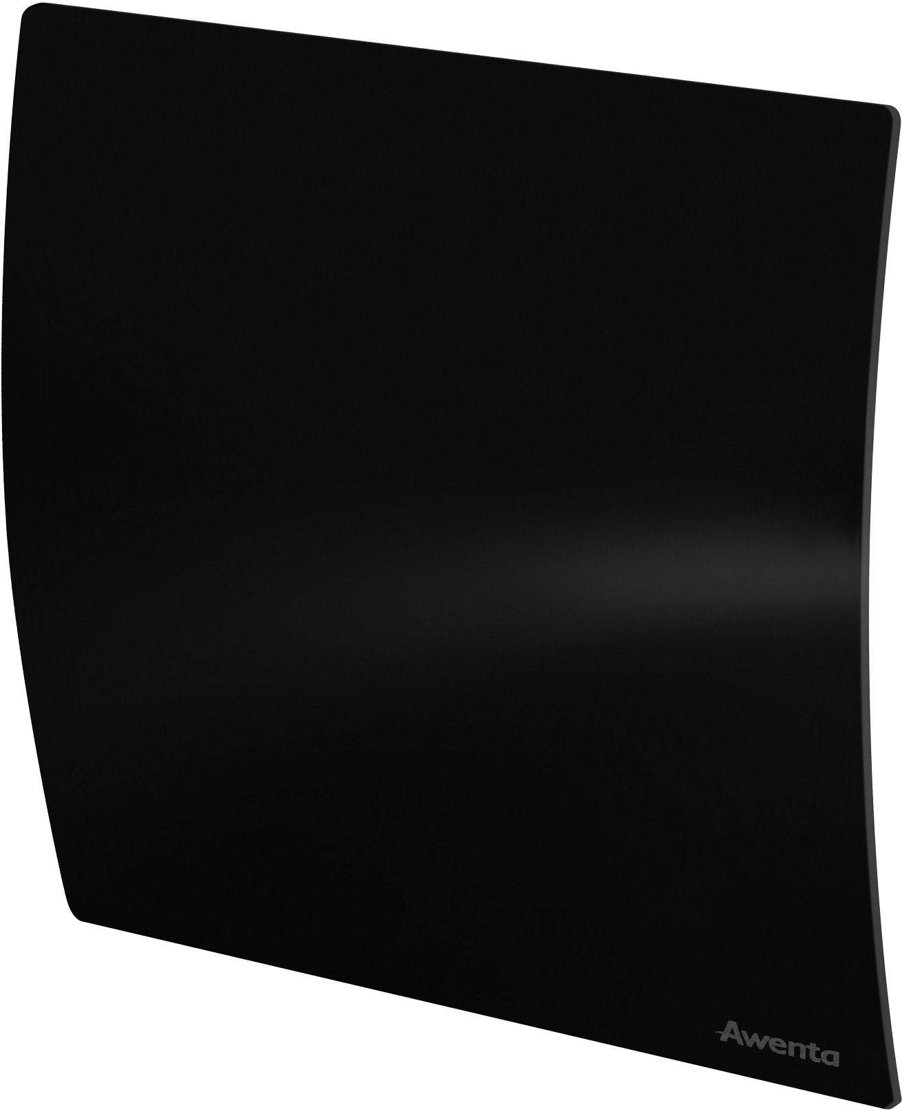 Awenta System+ Escudo 125 panel ozdobny czarny połysk PECB125P