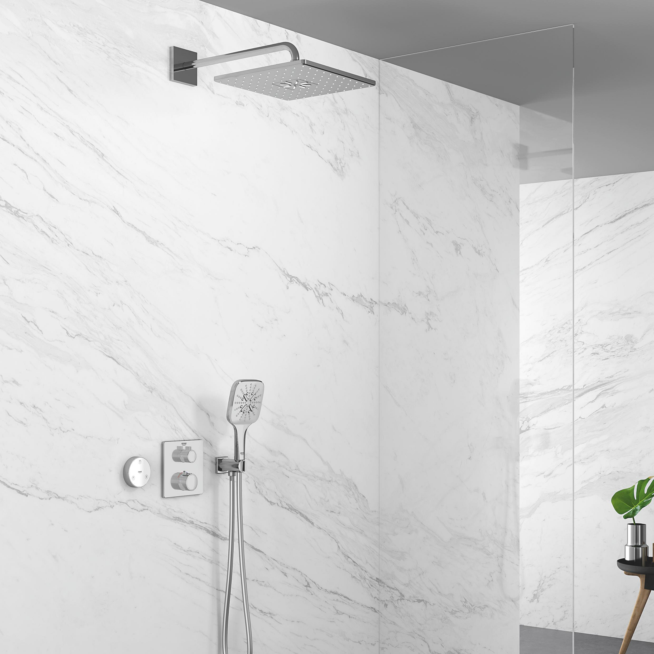 Grohe Grohtherm bateria wannowo-prysznicowa podtynkowa termostatyczna chrom 24079000 - Wysyłka w 24h