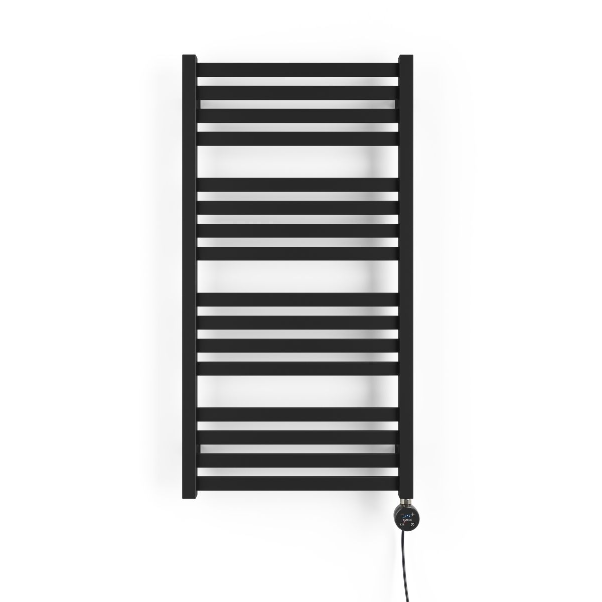 Oltens Vanlig (e) grzejnik łazienkowy 96x50 cm elektryczny czarny mat 55107300 - Wysyłka w 24h