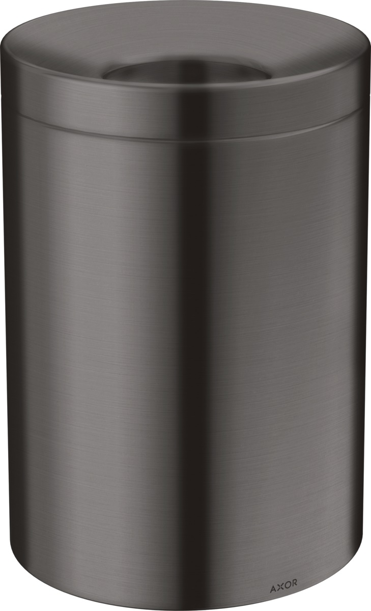 Axor Universal Circular kosz na śmieci 5 l czarny chrom szczotkowany 42872340