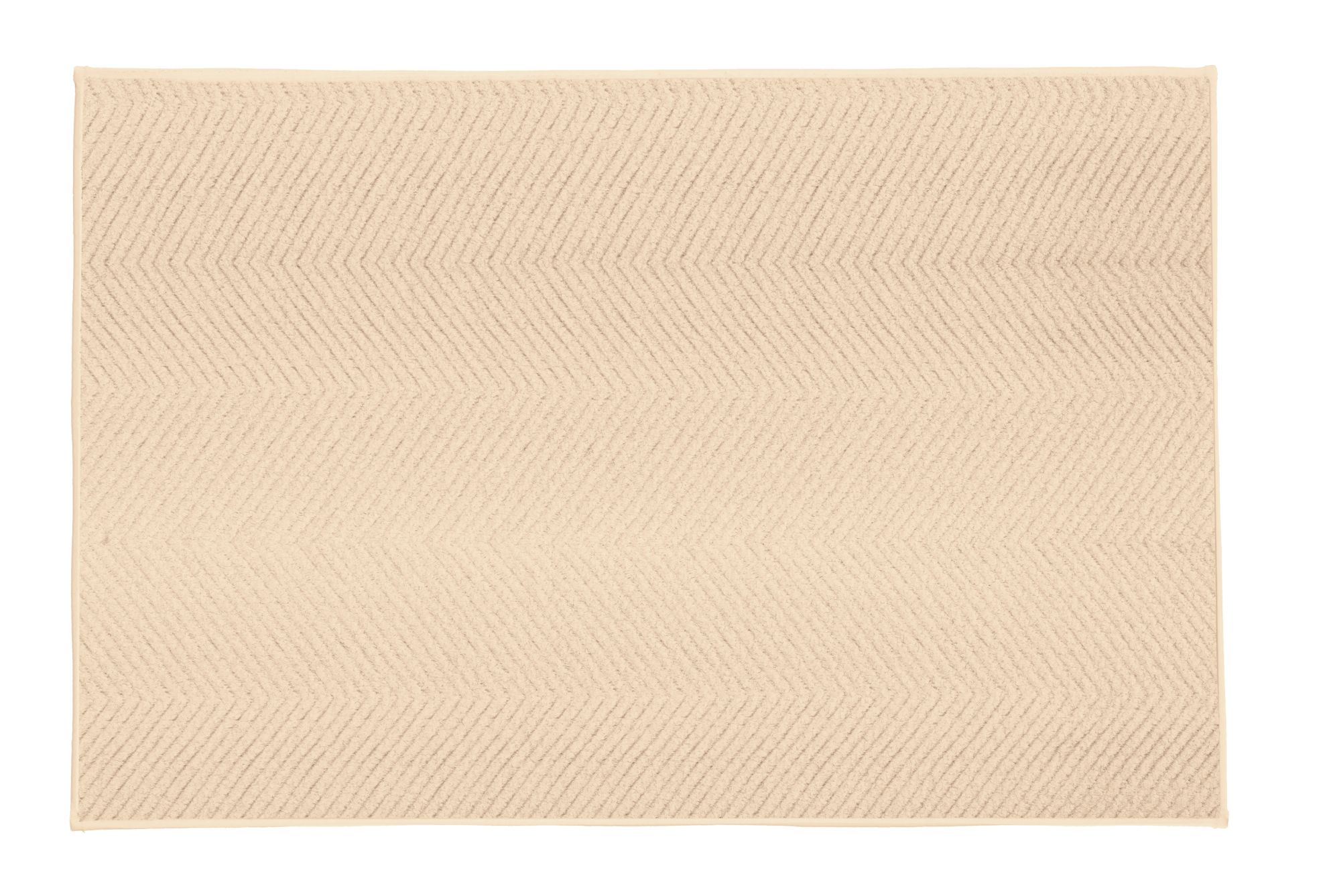Kleine Wolke Zigzag dywanik łazienkowy 90x60 cm beżowy 9178226519