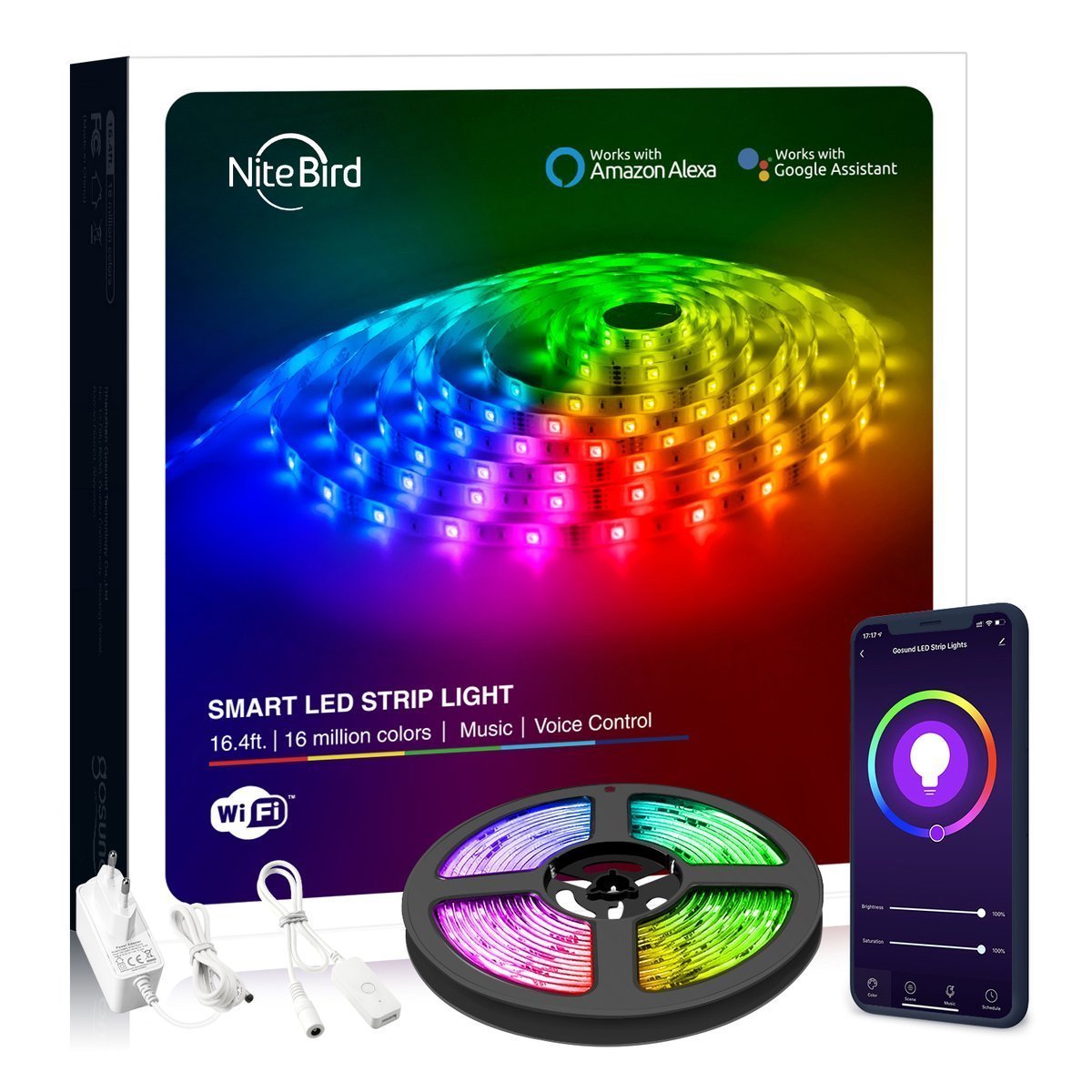 Nite Bird / Gosund LED inteligentna taśma LED 1000 cm W 024664 - Wysyłka w 24h