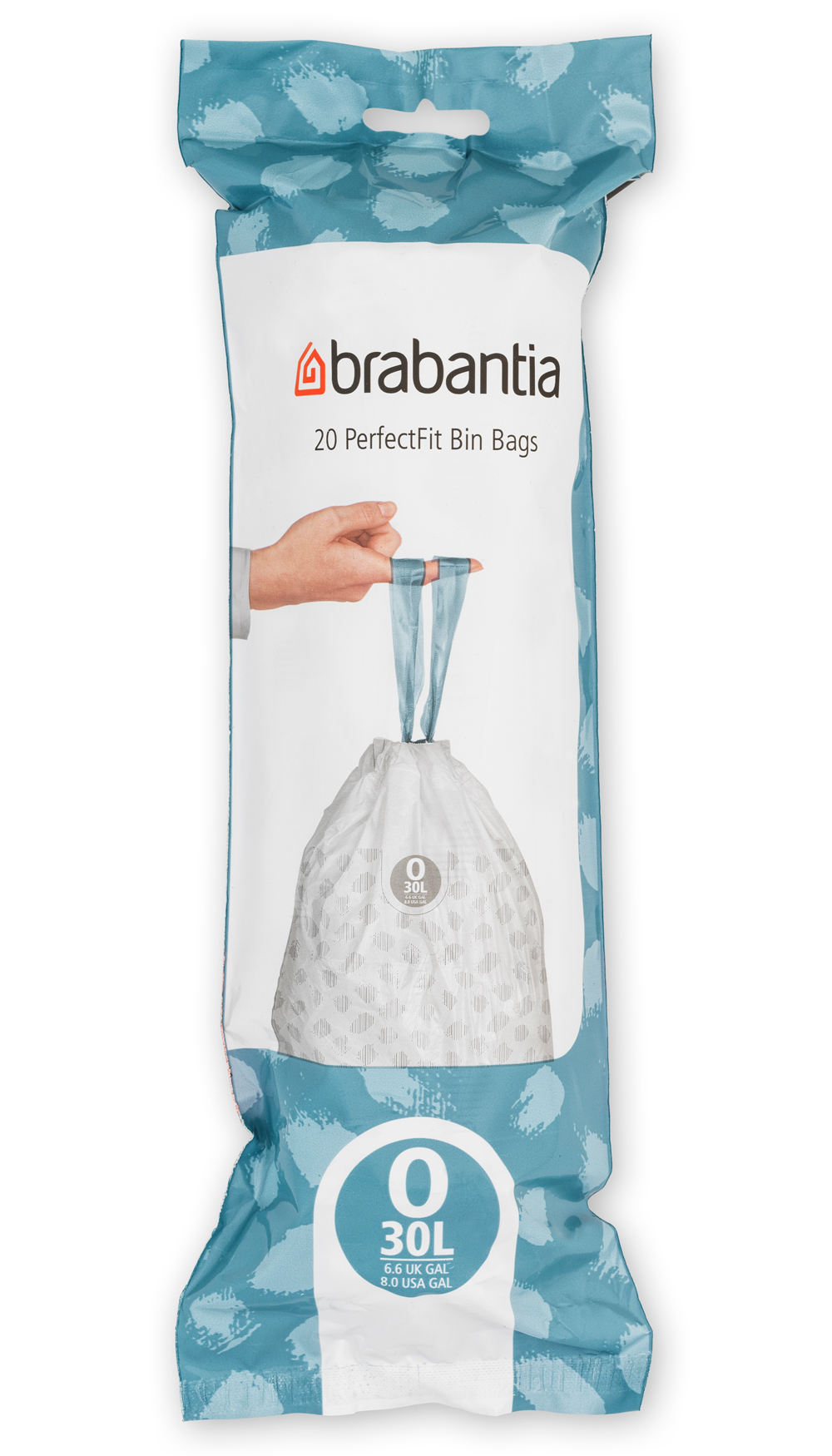 Brabantia PerfectFit worki na śmieci 30 l (20 szt) biały 300349