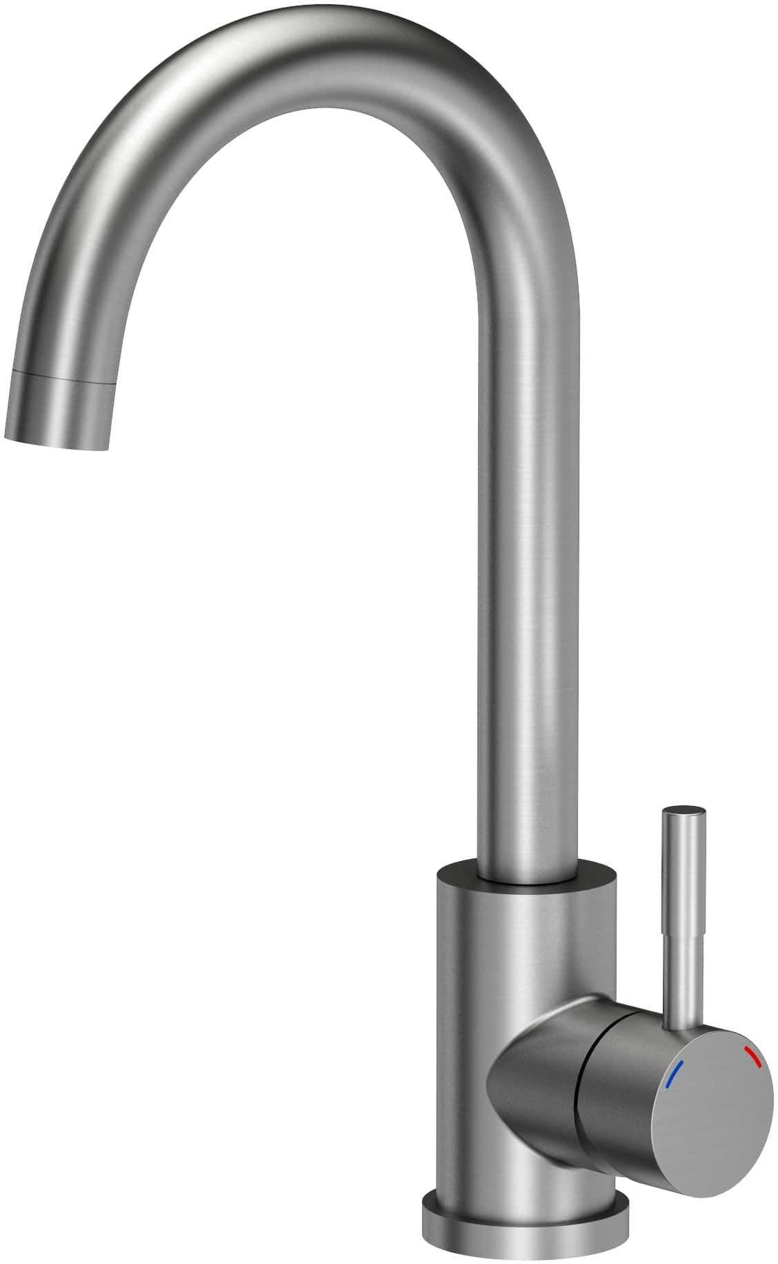 Quadron Kate bateria kuchenna stojąca stal szczotkowana 3623500BS - Wysyłka w 24h