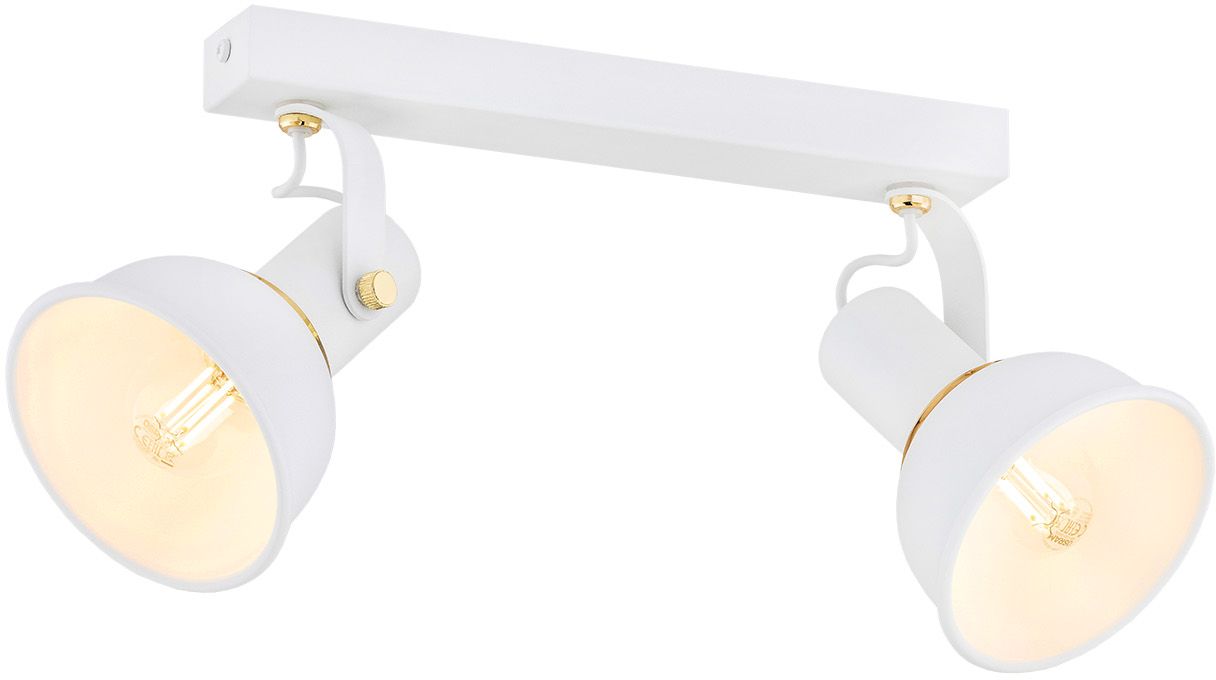 Argon Twist lampa podsufitowa 2x7W biały 7036