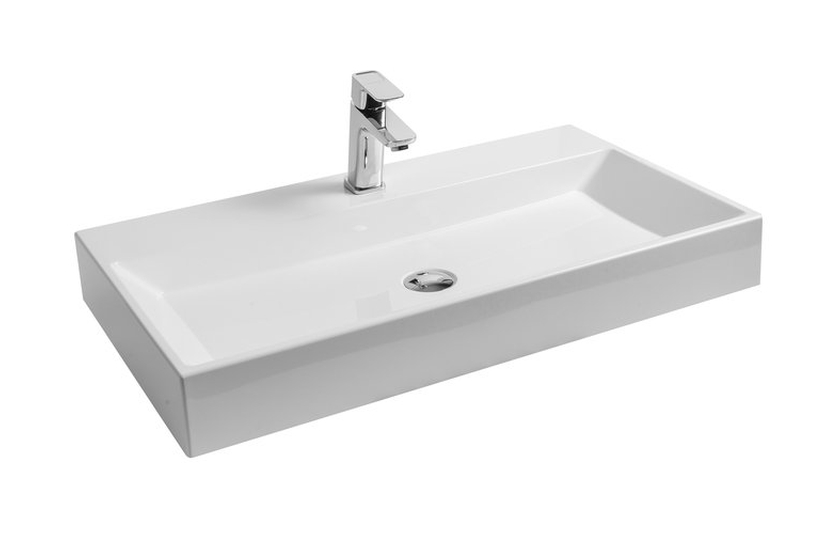 Ravak Natural 800 umywalka 80x45 cm ścienna biała XJO01280000