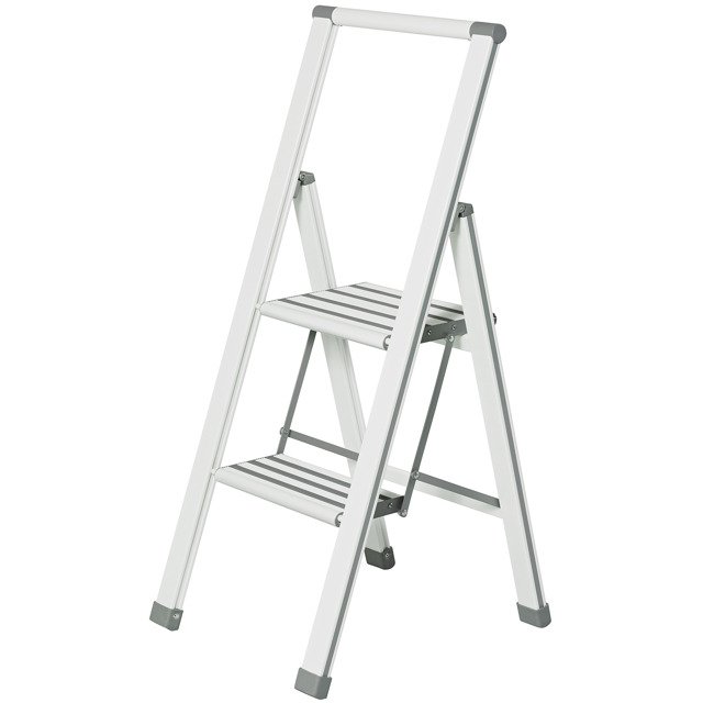 Wenko drabina 2-stopniowa biały 601015100 - Wysyłka w 24h