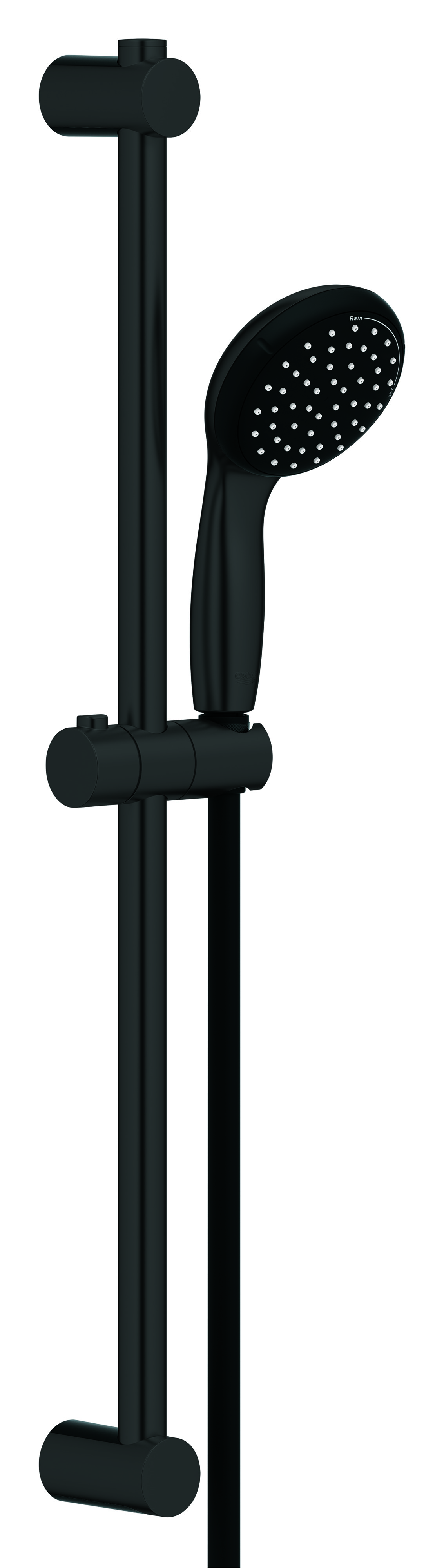Grohe Vitalio Start 100 zestaw prysznicowy ścienny czarny mat 279482430 - Wysyłka w 24h