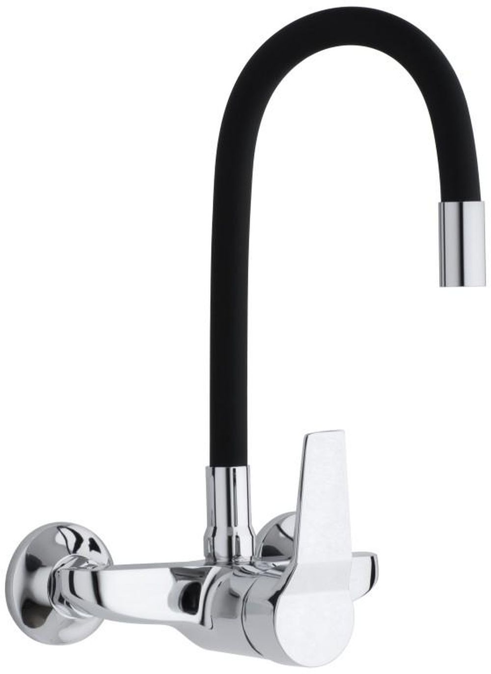YokaHome Elfo bateria kuchenna ścienna czarny/chrom BZ.ELFO-BLK - Wysyłka w 24h