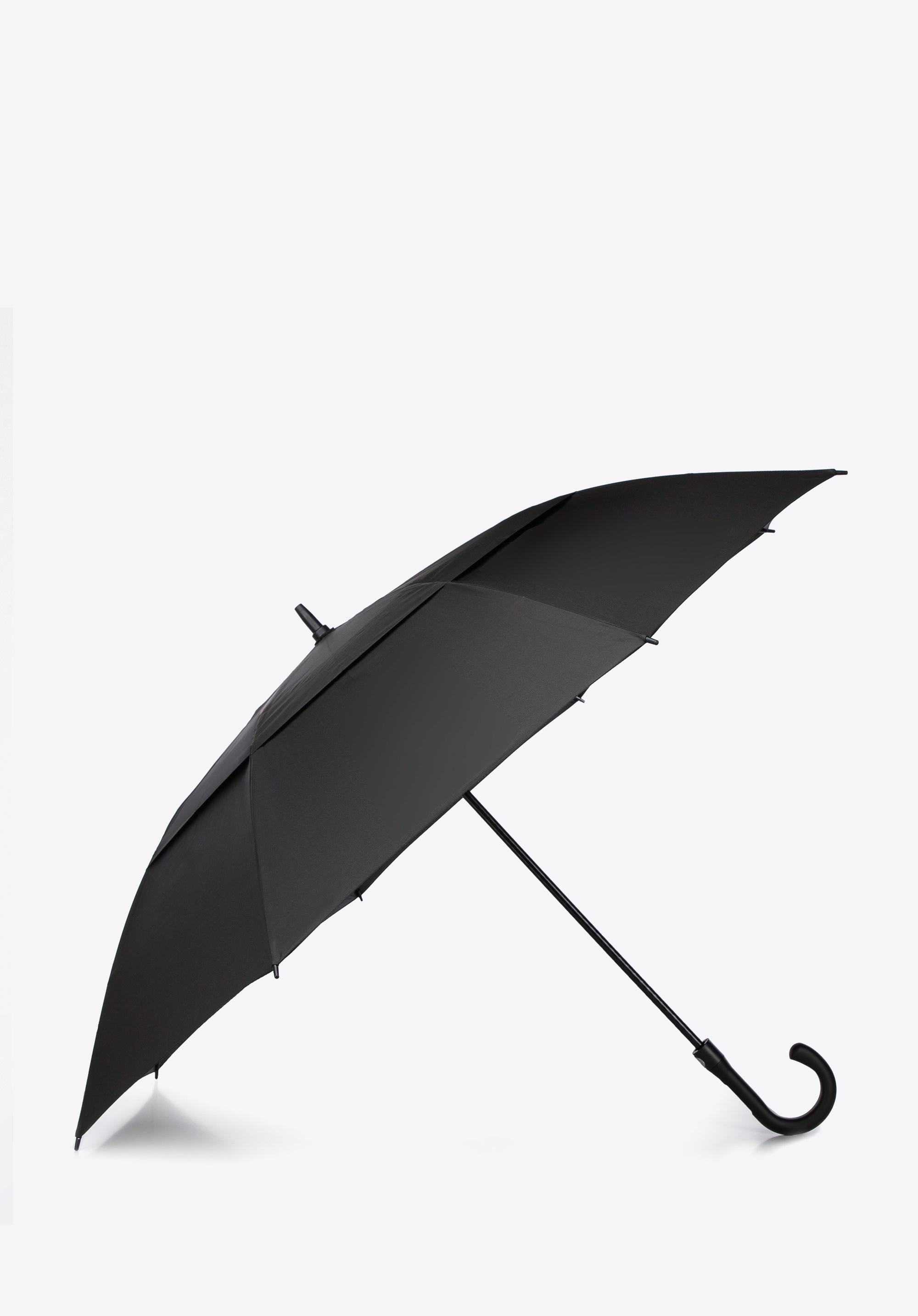Parasol golfowy półautomatyczny czarny