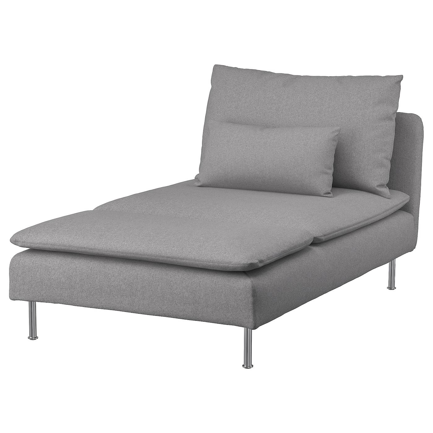 IKEA SÖDERHAMN szezlong, Tonerud szary, Szerokość: 93 cm