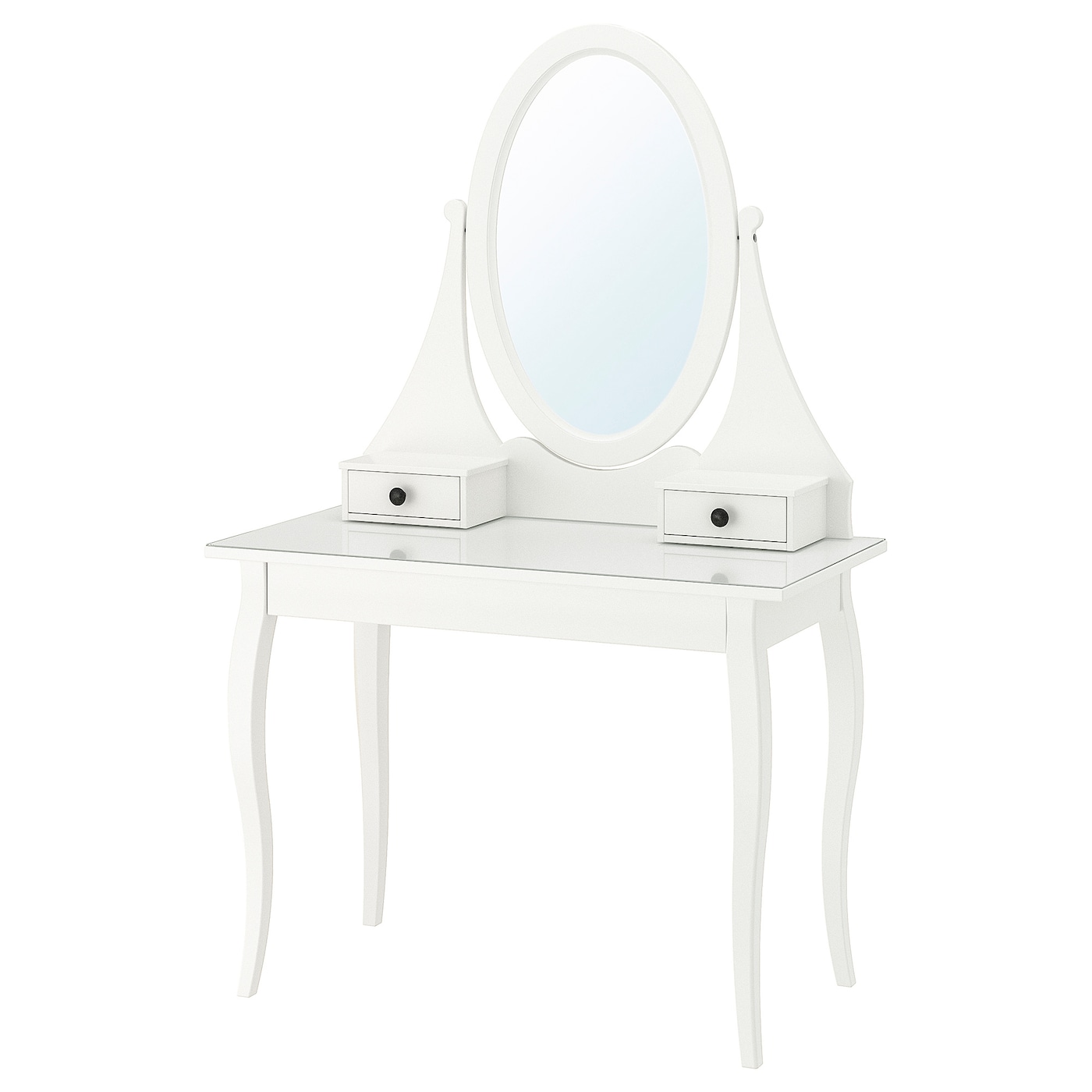 IKEA HEMNES toaletka, biały, 100x50 cm