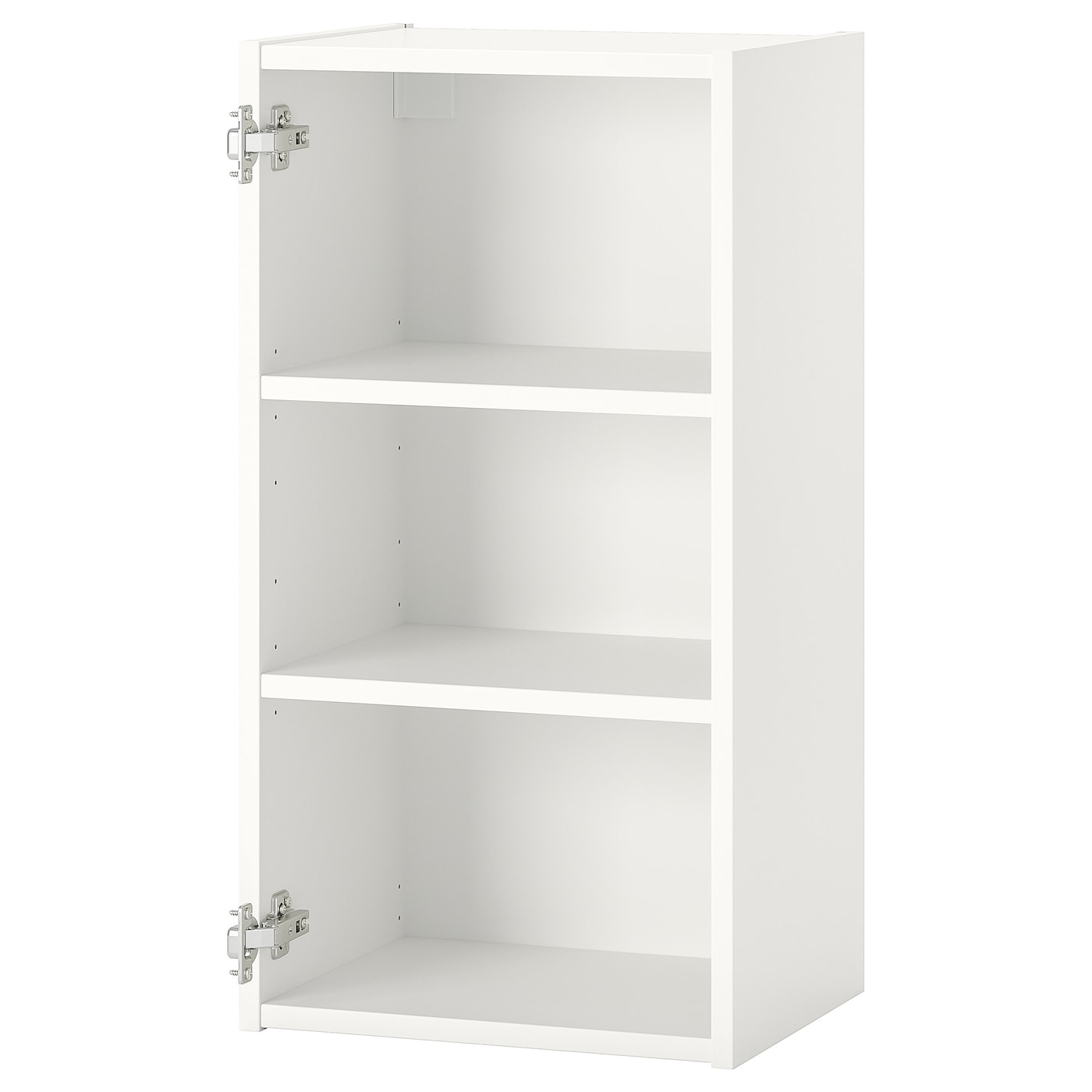 IKEA ENHET szafka wisząca z 2 półkami, biały, 40x30x75 cm
