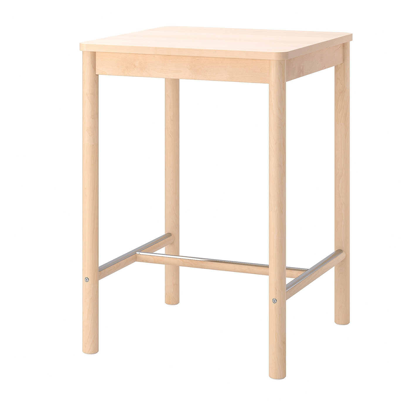 IKEA RÖNNINGE Stół barowy, brzoza, 75x75 cm