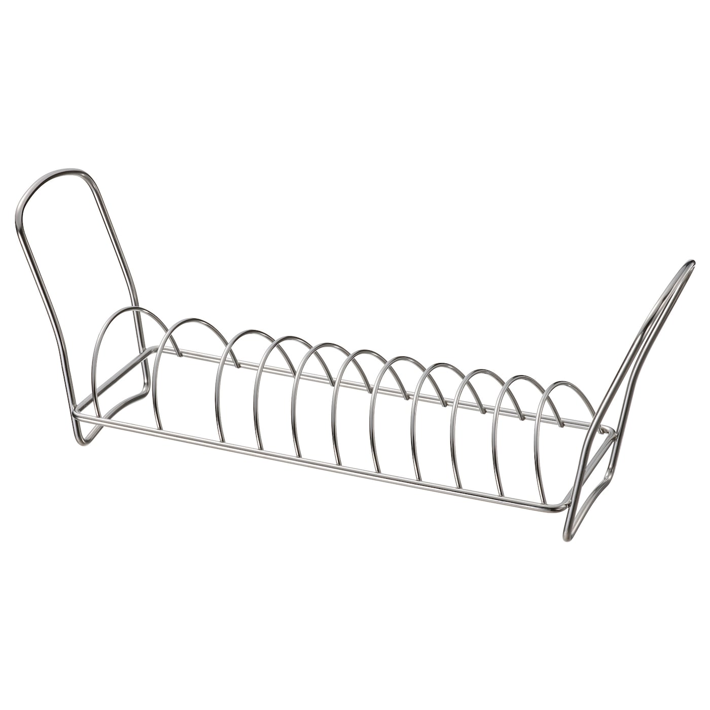 IKEA VÄLVÅRDAD suszarka do naczyń, stal nierdz, 12x32 cm