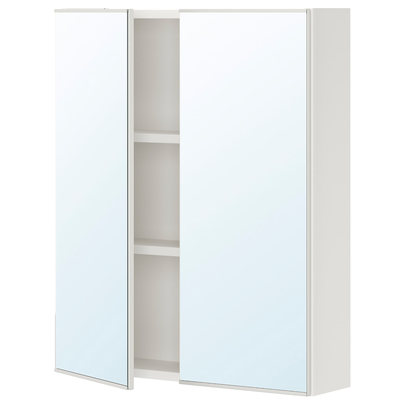 IKEA ENHET szafka z lustrem i drzwiami, biały, 60x17x75 cm