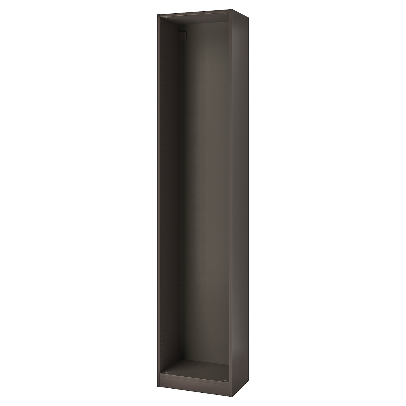 IKEA PAX obudowa szafy, ciemnoszary, 50x35x236 cm