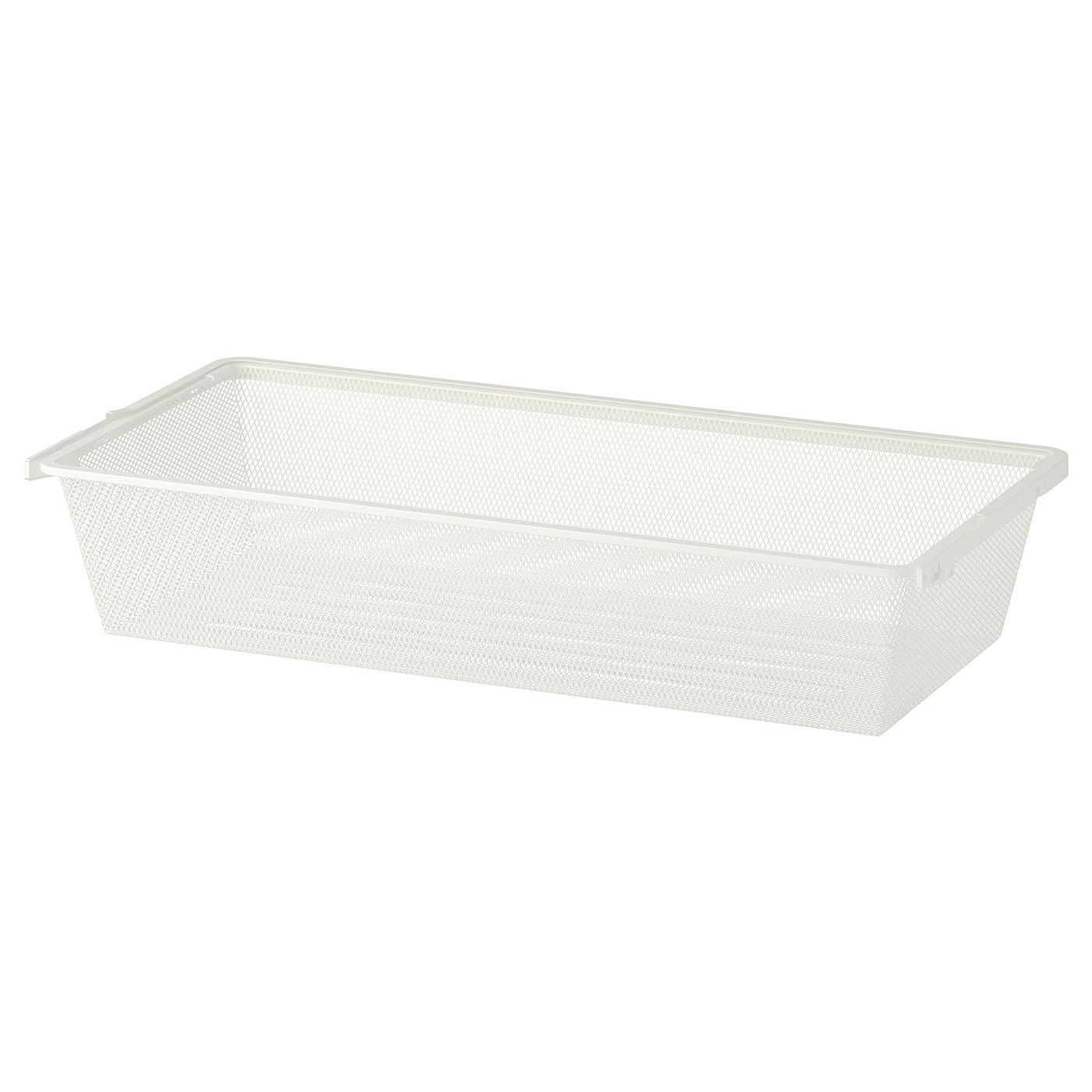 IKEA BOAXEL kosz druciany, biały, 80x40x15 cm