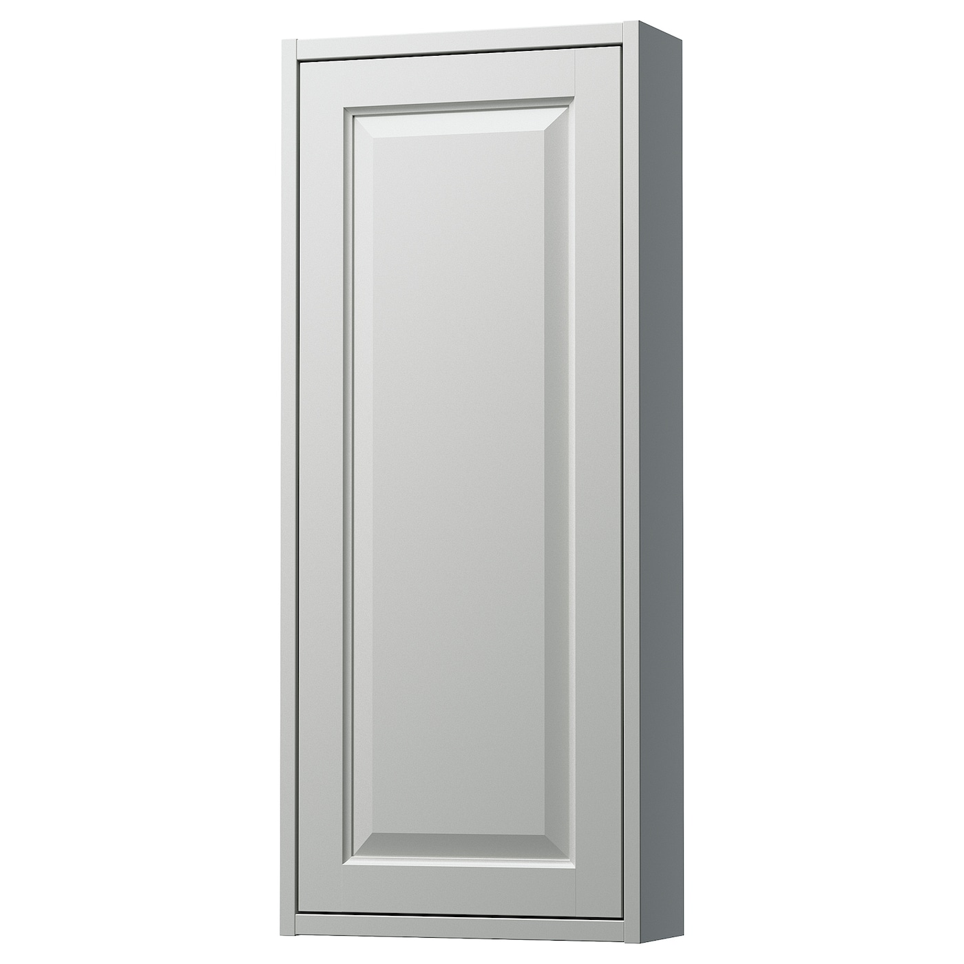 IKEA TÄNNFORSEN szafka wisząca z drzwiczkami, jasnoszary, 40x15x95 cm