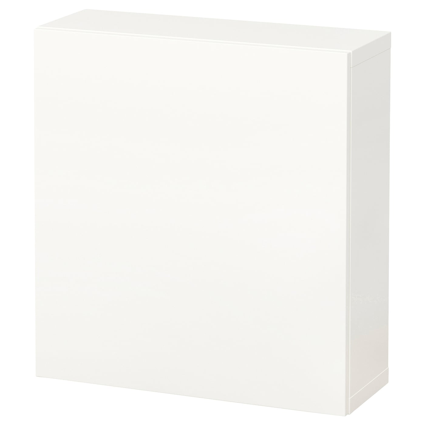IKEA BESTÅ kombinacja szafek ściennych, biały/Lappviken biały, 60x22x64 cm