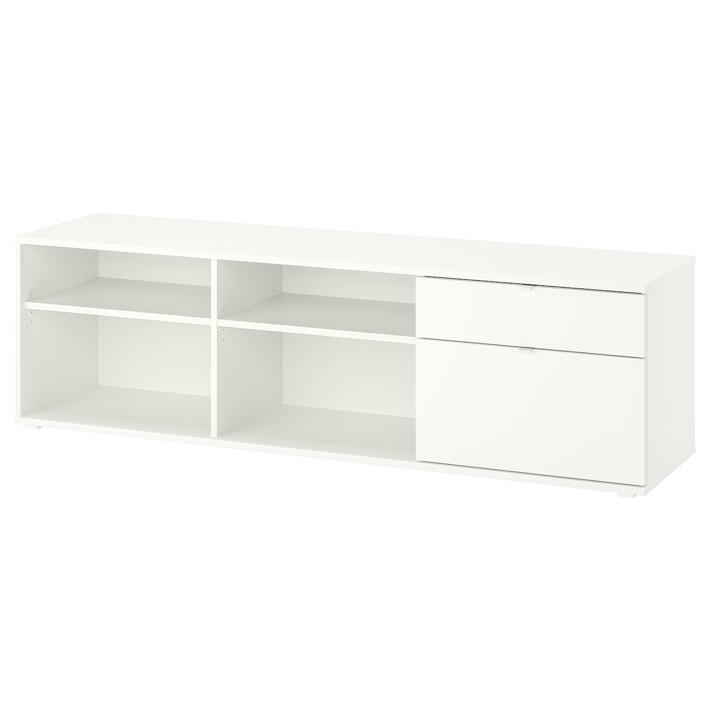 IKEA VIHALS szafka pod TV, biały, 176x37x50 cm
