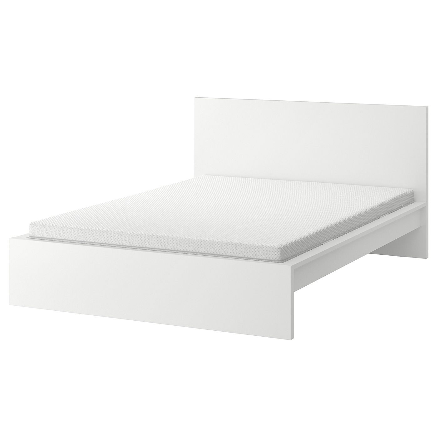 IKEA MALM łóżko, biały, 160x200 cm