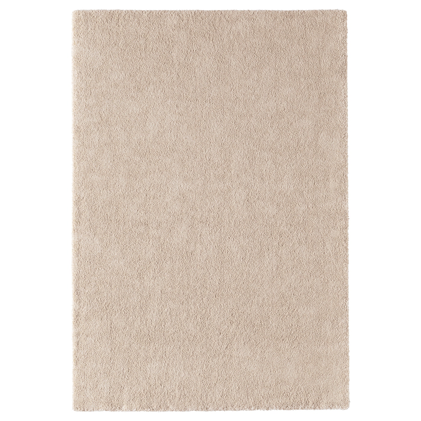 IKEA STOENSE dywan z krótkim włosiem, kremowy, 133x195 cm