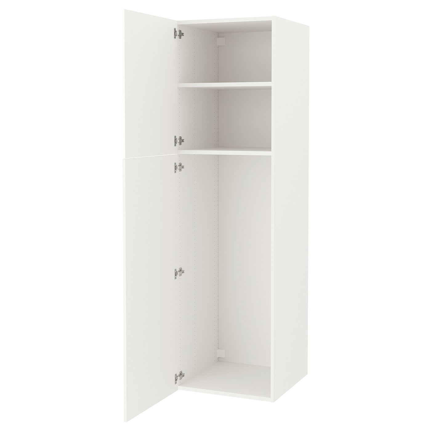 IKEA ENHET szafka wysoka 2 drzwi, biały, 60x62x210 cm