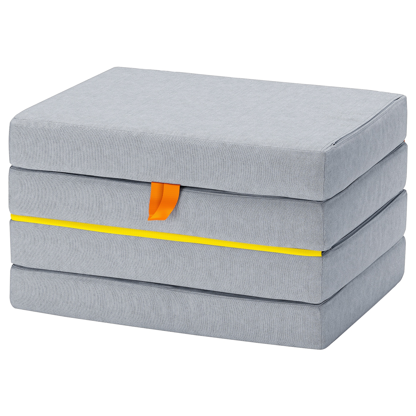 IKEA SLÄKT puf/materac składany, Głębokość po złożeniu: 48 cm