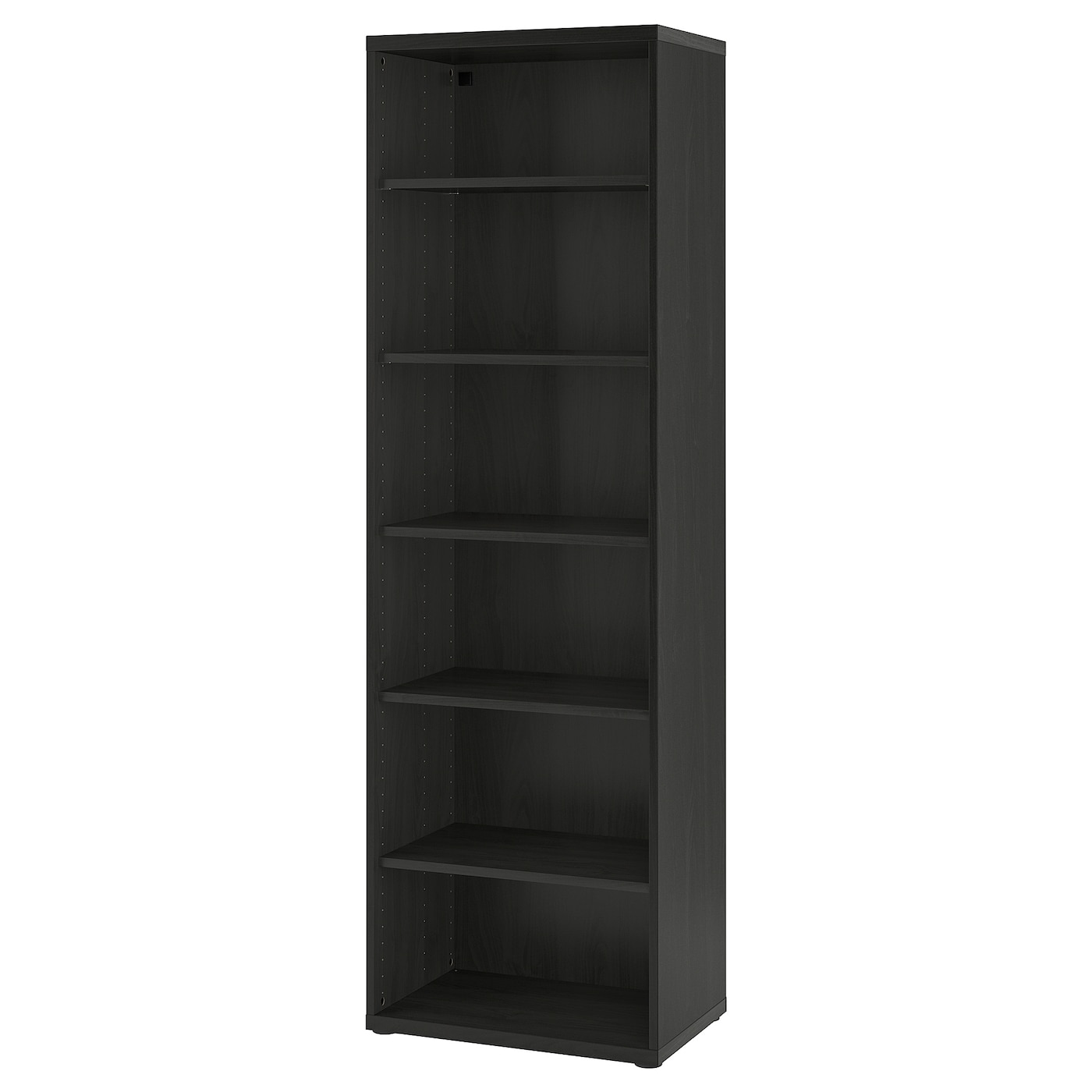 IKEA BESTÅ regał, z 5 półkami/czarnobrąz, 60x40x193 cm