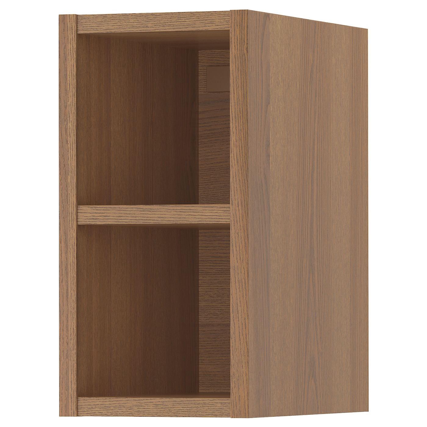 IKEA VADHOLMA szafka otwarta, brązowy/bejcowany jesion, 20x37x40 cm