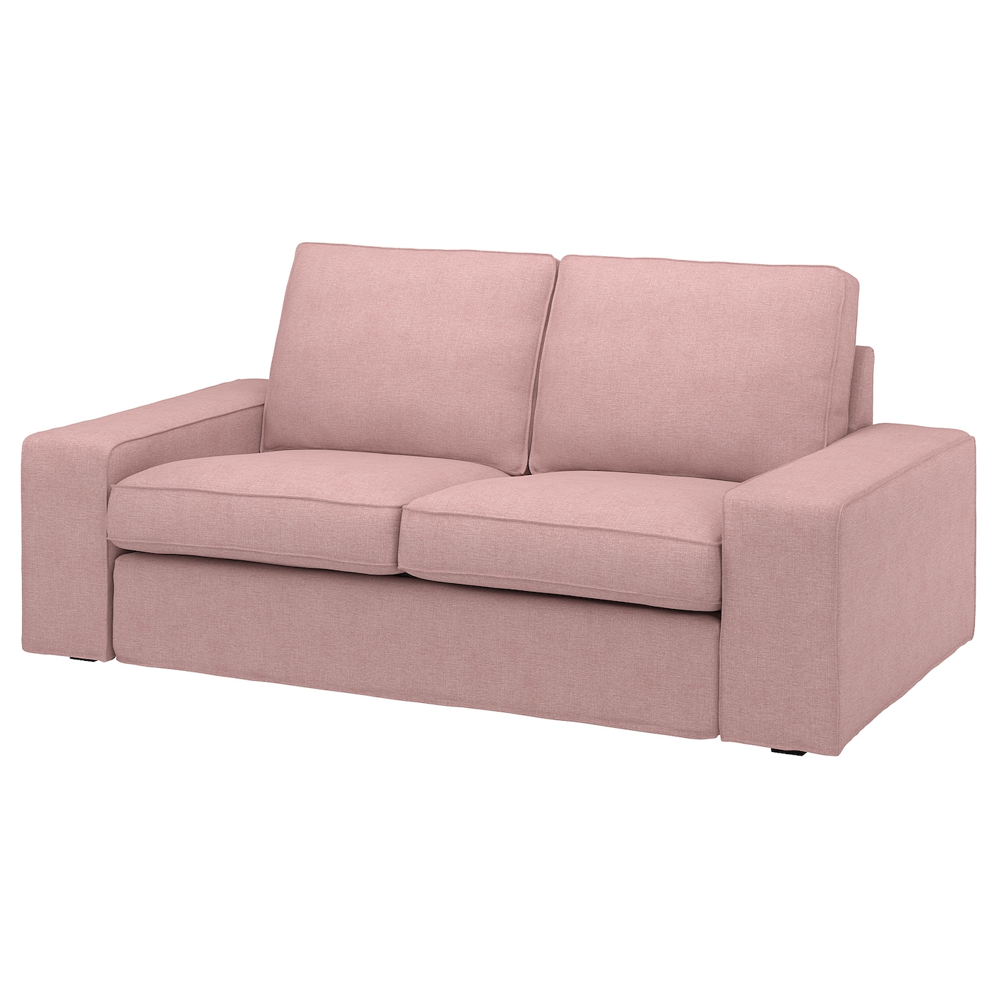 IKEA KIVIK sofa 2-osobowa, Gunnared jasny różowy, Szerokość: 190 cm
